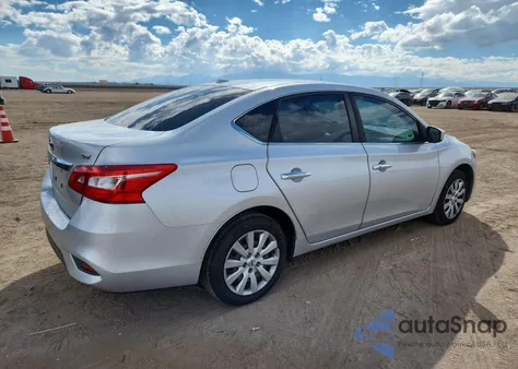 2016 Nissan Sentra S z USA, uszkodzony, nr VIN 3N1AB7AP5GL665253
